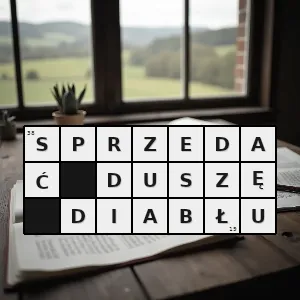 Hasło krzyżówkowe uciec się do nieetycznych negatywnie ocenianych sposobów na osiągnięcie czegoś zrobić wszystko - sprzedać duszę diabłu – rozwiązanie, synonimy, podpowiedzi i definicje krzyżówkowe
